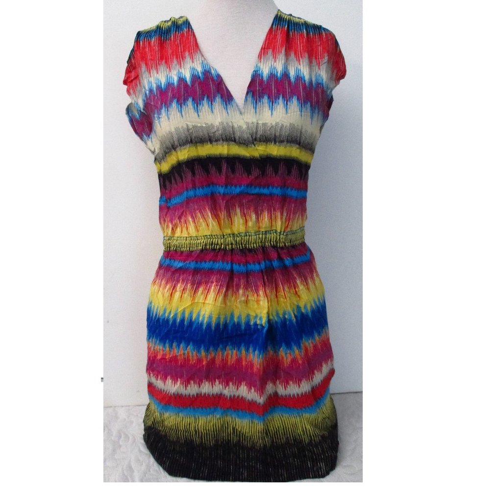 TWELFTH STREET BY CYNTHIA VINCENT SILK DRESS SZ M